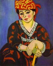 Haga click para ver la imagen ampliada madame matisse madras rouge.jpg